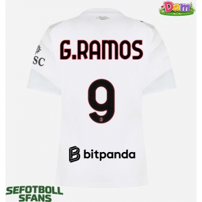AC Milan Goncalo Ramos #9 Bortatröja Kvinnor 2026-27 Kortärmad